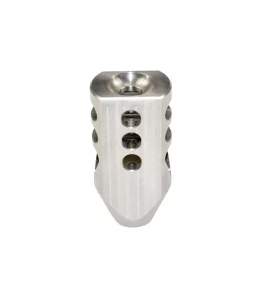 1/2x28 Muzzle Brake for 9mm - Stainless Steel