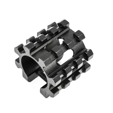 12 Gauge 1" Shotgun Mag Tube Tri Rail Weaver/Picatinny Mount