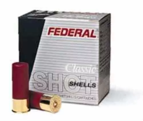 12 Gauge 25 Rounds Ammunition Federal Cartridge 2 3/4" 1 1/4 oz Lead #4