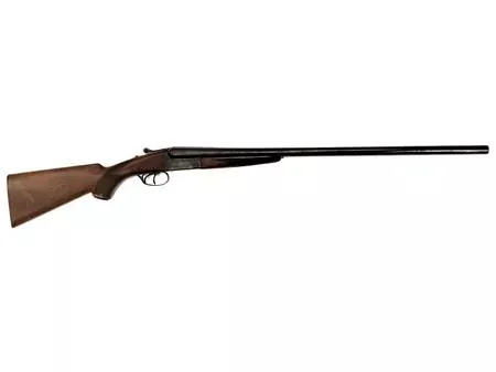 12ga Miroku Side by Side Blued Wood 28″ 1/2 & 1/4 Chokes