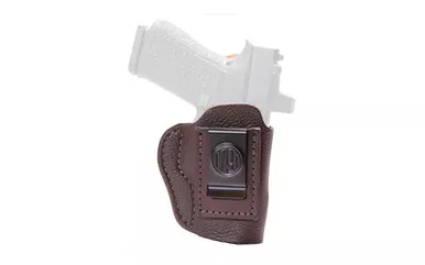 1791 Gunleather 1791 Gunleather Fair Chase Optic Ready Light Bearing Inside Waistband Holster - Right Hand, Brown Leather