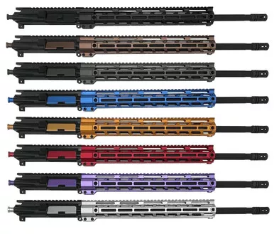 20″ AR-15 5.56 Heavy Barrel Rifle Upper, 1:9 Twist, 15″ Rail