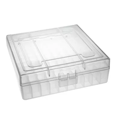 22 Ammo Box - Clear Plastic - Holds 100 Rounds