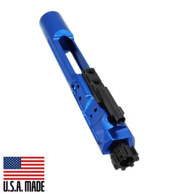 .223/5.56 Polished Aluminum Lightweight Competition Bolt Carrier Group - Blue