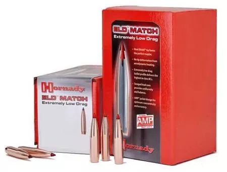 .224 Hornady ELD Match Projectiles: x100