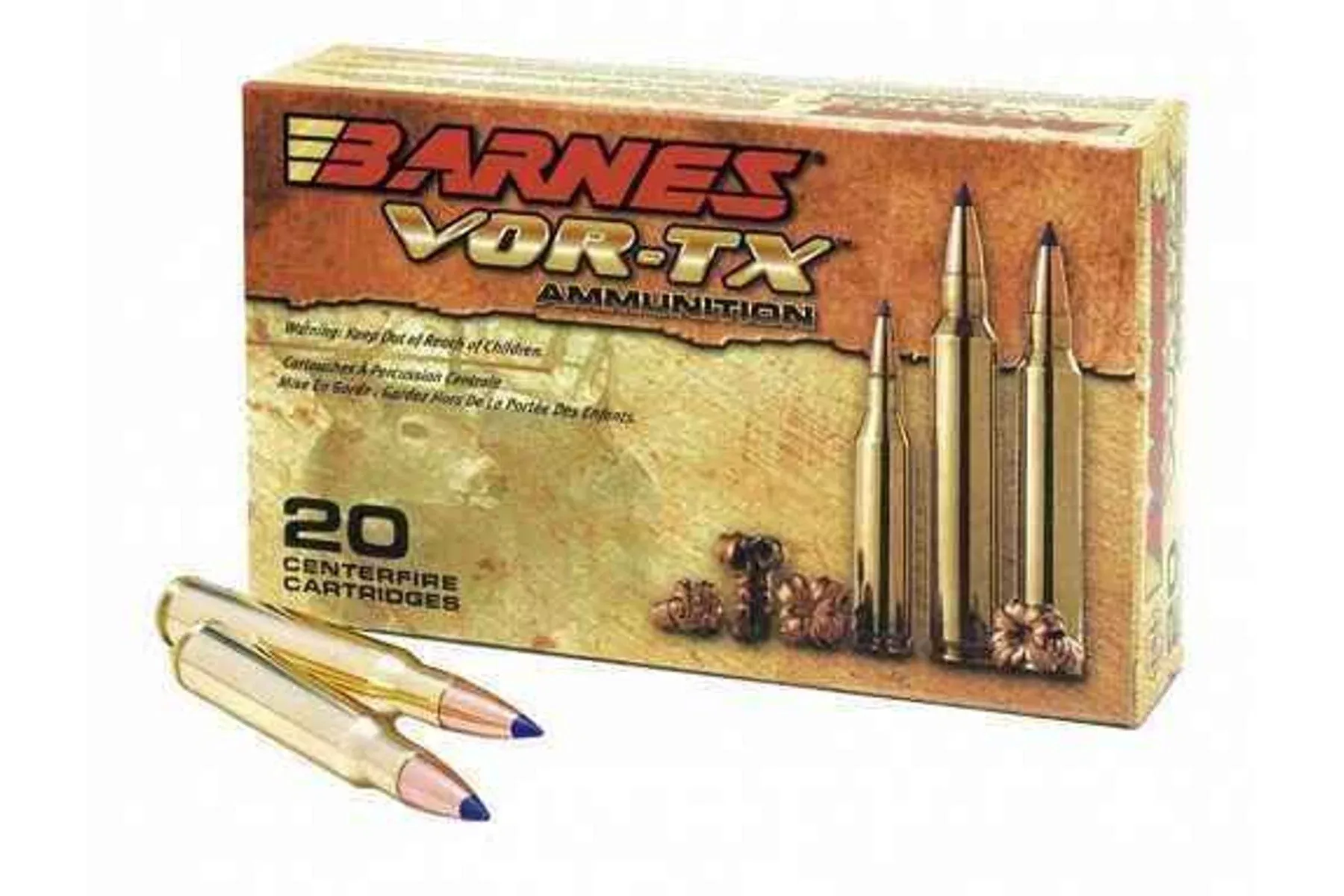 260 Remington 20 Rounds Ammunition Barnes 120 Grain TSX