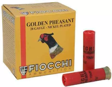 28 Gauge 25 Rounds Ammunition Fiocchi Ammo 2 3/4" 7/8 oz Lead #7 1/2