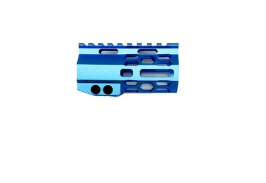 4″ AR-15 Free Float M-LOK Handguard - Blue
