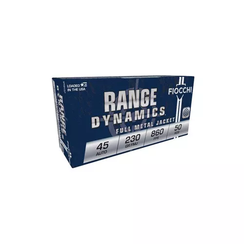 45 ACP RANGE DYNAMICS 230 GR FMJ 860 FPS PRIOR PART 45A