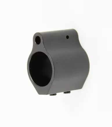 .750 Low Profile Gas Block- Stainless Steel, Nitride