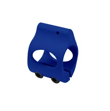 .750 Low Profile Steel Gas Block with CLAMP-ON - Cerakote Blue Flame