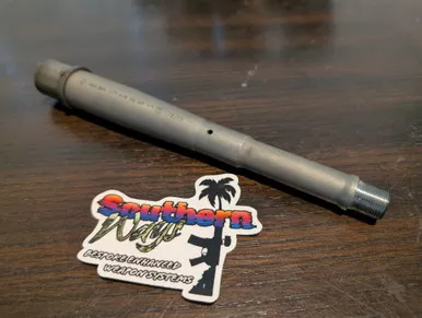 8.3" Ballistic Advantage, Premium Series- BA Hanson Profile, Pistol Gas, 1:7, .300 BLK, W/ SUPERLATIVE ARMS Adjustable Gas Block- Stainless Steel, Set Screw, Stainless Finish (USED)