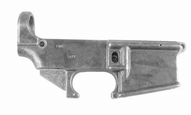 80% AR-15 Un-Anodized Lower Receiver