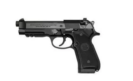 9mm Beretta 92A1 Tactical Blued Pistol