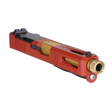9MM COMPLETE SLIDE KIT 'PRECISION COMPETITOR' - GLOCK 19 GEN 1-3 COMPATIBLE