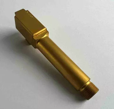 9mm Threaded TiN Replacement Barrel for Glock 26