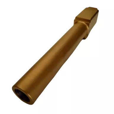 9mm TiN Drop-In Replacement Barrel for Glock 17 Gen 3-4