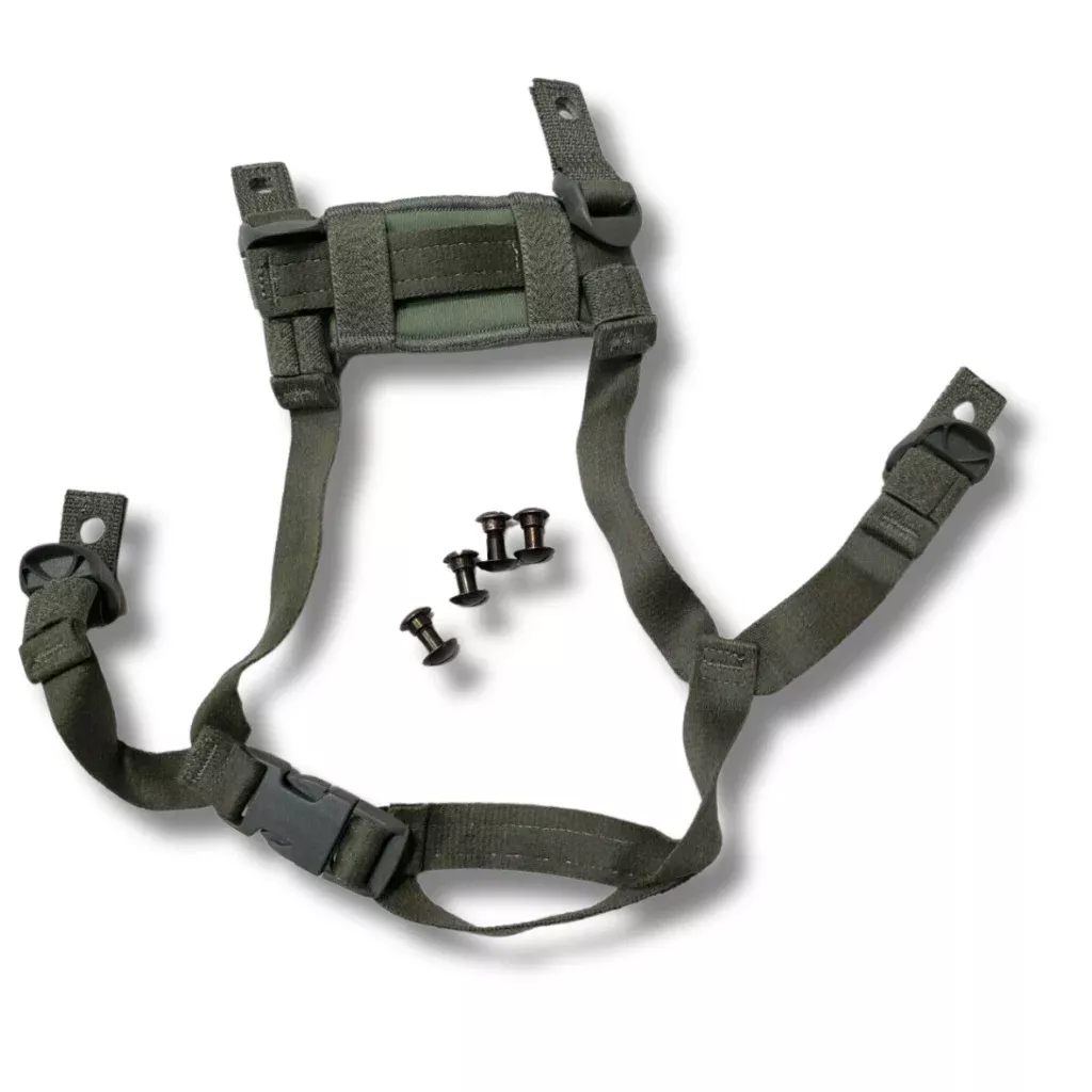 ACH Helmet Chin Strap With Screws— 2 Pack