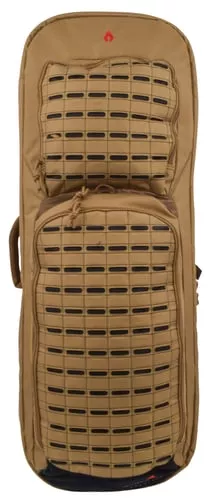 Advance Warrior Solutions FR36RBPBL/GR Frame36" L Backpack with Side Handle, Black Polyester for Tactical Rifle, Molle Front