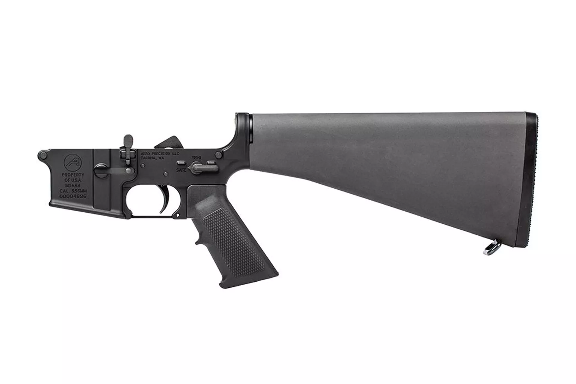 Aero Precision M16A4 Clone Complete Lower – Anodized Black – APAR501166