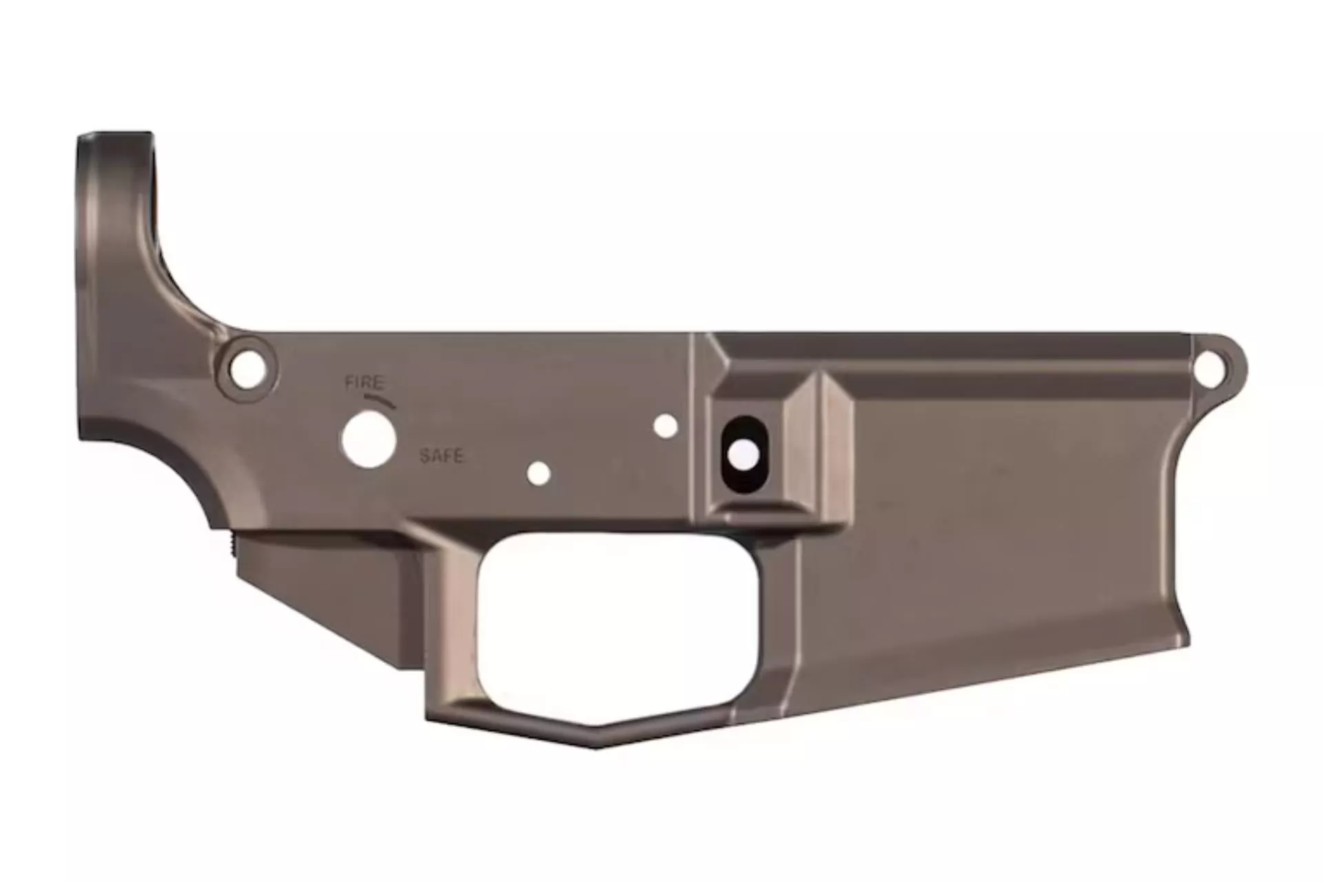 Aero Precision M4E1 Low Profile Stripped Lower – Kodiak Brown APAR600028BC Anodized – BLEM – APAR600028BC
