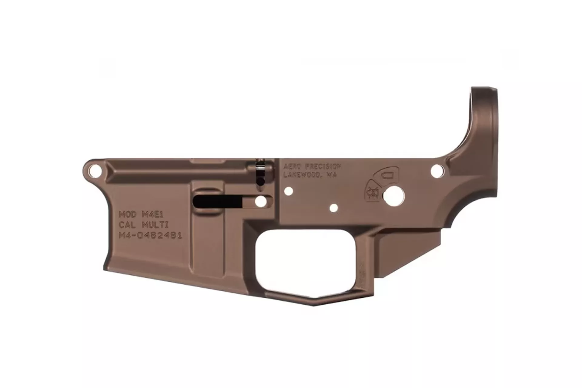 Aero Precision M4E1 Stripped Lower Receiver – Kodiak Brown (BLEM) – APAR600025BC