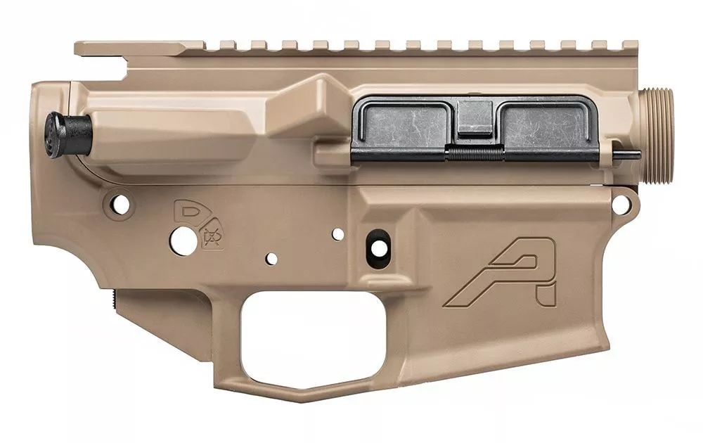 Aero Precision M4E1 Threaded Assembled Receiver Set – FDE Cerakote – APCS100724