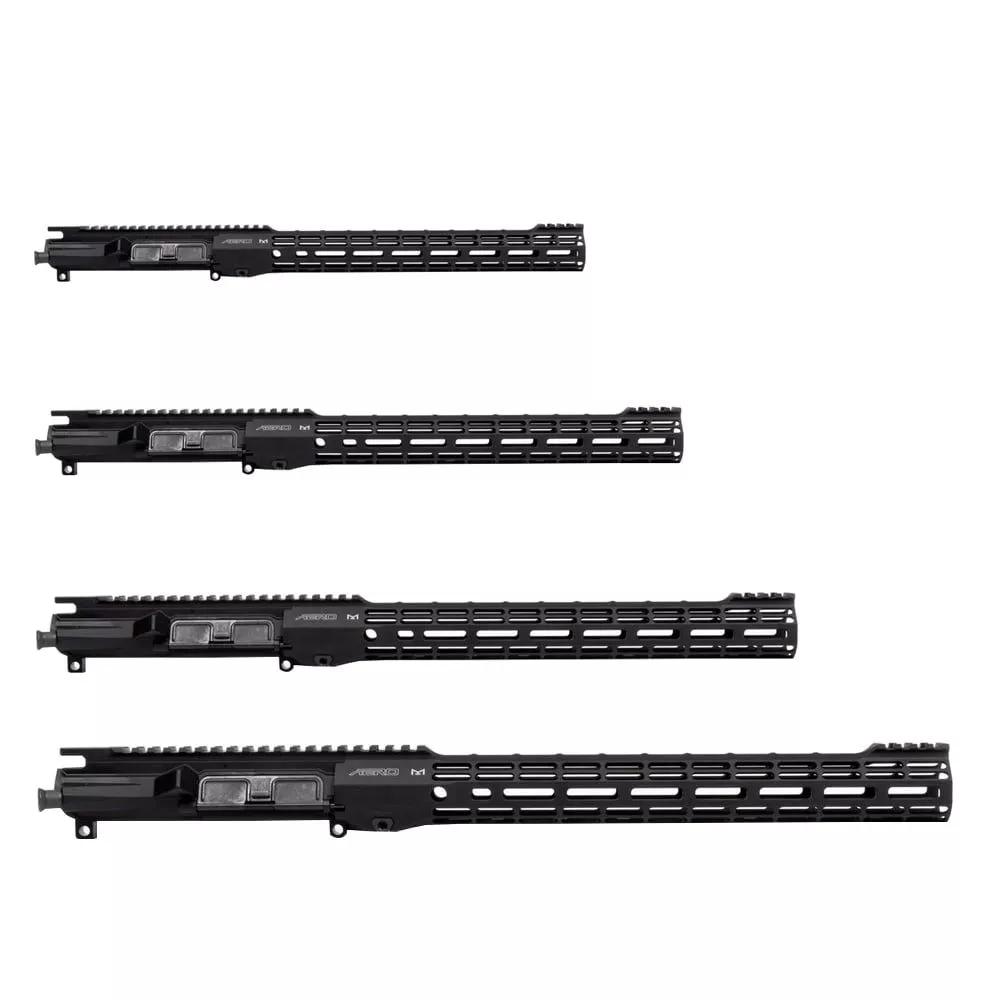 Aero Precision M4E1 Threaded Assembled Upper Receiver and ATLAS S-ONE M-LOK HG Combo – Anodized