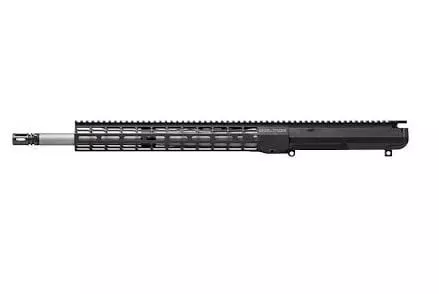 Aero Precision M5 Complete Upper, 18″ 6.5 Creedmoor SS Mid-Length Barrel, ATLAS S-ONE 15″ M-LOK HG – Anodized Black – APAR538105M44
