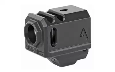 Agency Arms 417 Dual Port Compensator for Glock 43 Black
