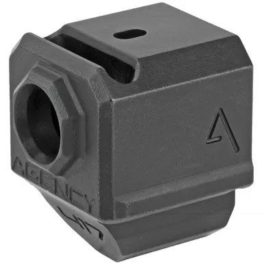 Agency Arms 417 Single Port Compensator For Glock Gen 4 Black