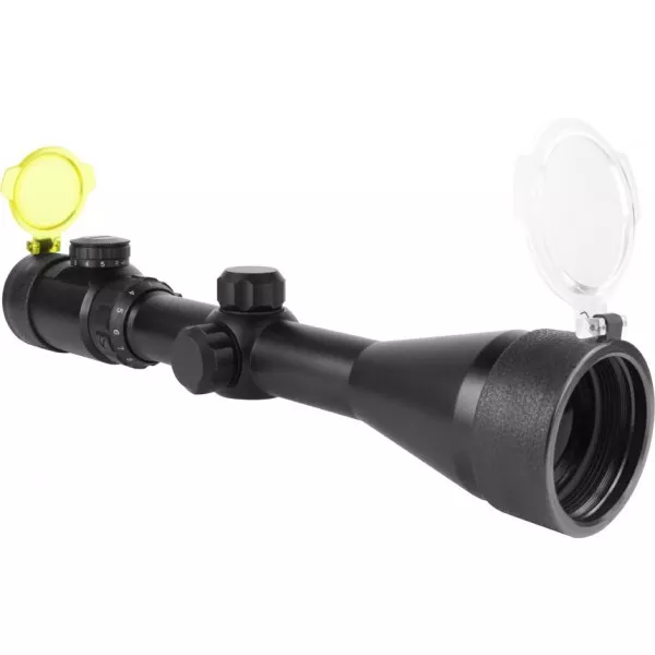 Aim Sports 3-12X50 DUAL-ILLUMINATED EURO STYLE SCOPE / MIL-DOT RETICLE