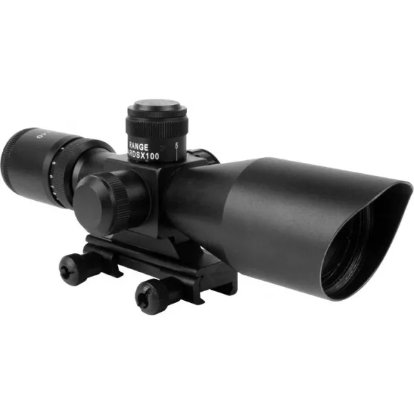 Aim Sports 3-9X40 DUAL-ILLUMINATED SCOPE w/ CUT SUNSHADE / BDC / PICATINNY MOUNT