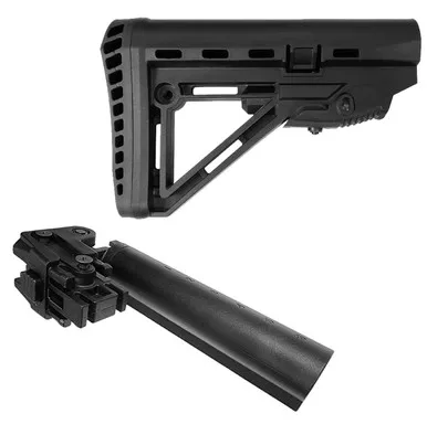 AK-47 Folding Stock Adapter Combo Kit - Black