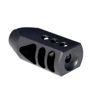 AK 7.62mm Muzzle Brake M14X1(LH) - Steel - Black