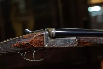 Alex Henry From Edinburgh -Pre-War, SxS, 20ga. 27 ½” Barrels Choked IC/IM. #86046
