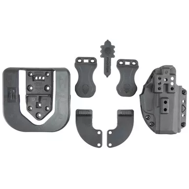 Alien Gear Holsters Photon Holster, Fits Sig P365/X/SAS, Polymer Construction, Ambidextrous, Black PHO-0900-L0-D