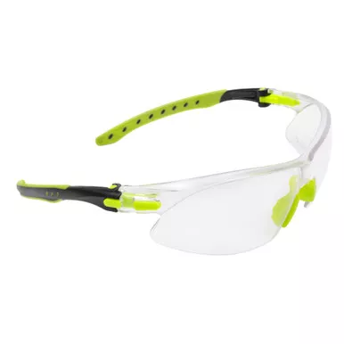 Allen Company Allen Company ULTRX Keen Safety Glasses with Clear Lenses in Lime Green