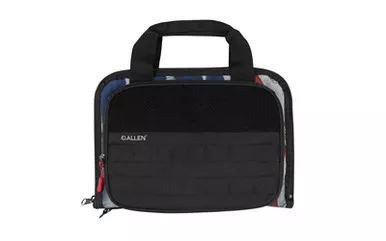 Allen Company Allen Company Victory Series Double Pistol Case - Secure & Organized Storage for Two Full-Size Handguns