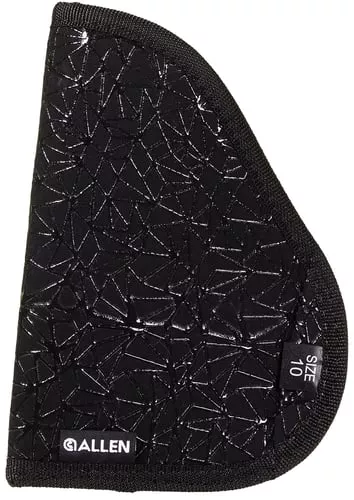 Allen Spiderweb In the Pocket Holster Size 10 forS&W Shield with Laser Single Stack 9mm Black Ambi