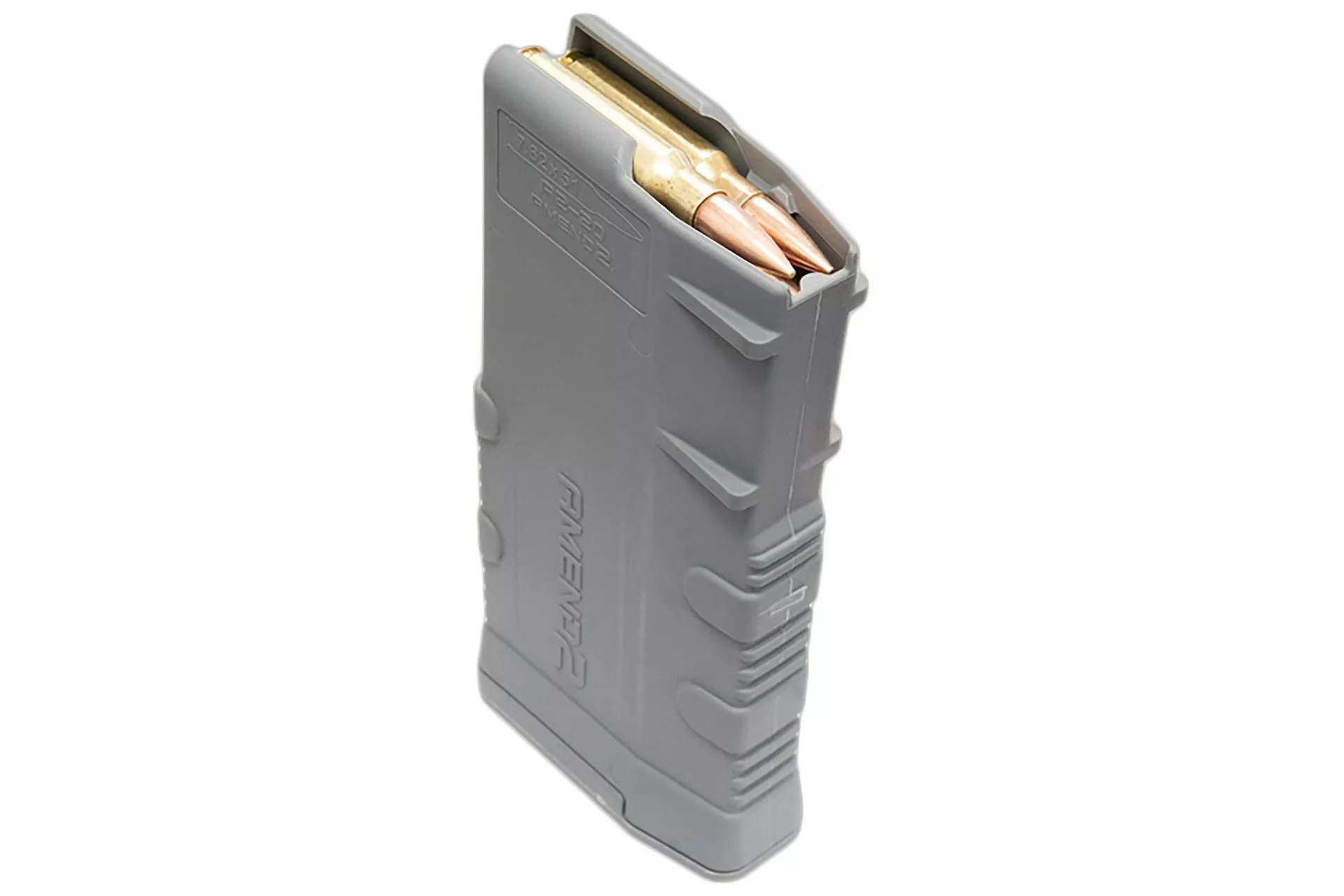 Amend2 SR-25/M110/AR-10 7.62x51mm NATO/.308 Winchester Mod-2 Gray 20-Round Magazine – 762MOD2GRY20