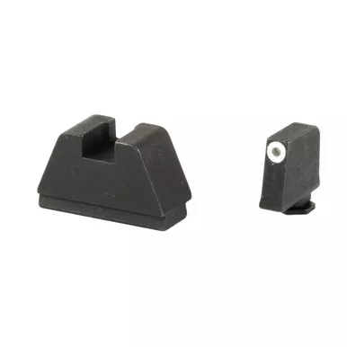 AmeriGlo AmeriGlo GL-491 Optic Compatible Sights for Glock with Tritium Front and Flat Black Rear