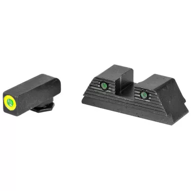 AmeriGlo AmeriGlo Trooper Night Sights for Glock 20/21 – Green and Lime Front and Rear Set