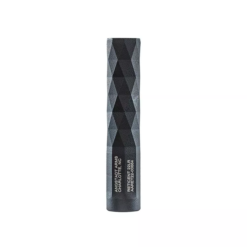 Angstadt Arms Reticent 22 Suppressor .22 LR 5″ 1/2×28 Thread Only Black