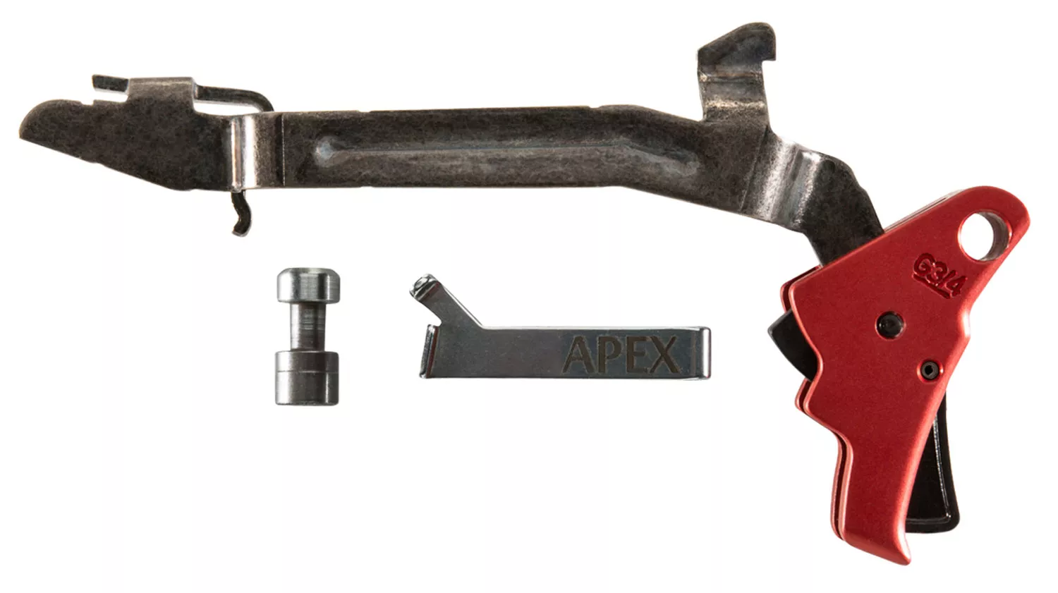 Apex Tactical 102155 Action EnhancementRed Drop-In Trigger Compatible w/Glock Gen3-4 17/17L/19/22-27/31-35