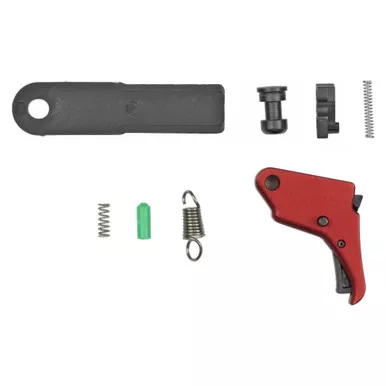 Apex Tactical Specialties Kit, Red, Shield Action Enhancement Trigger and Duty Carry K