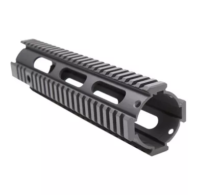 AR-15 10" Mid Length Free Float Handguard - Cerakote - Sniper Gray