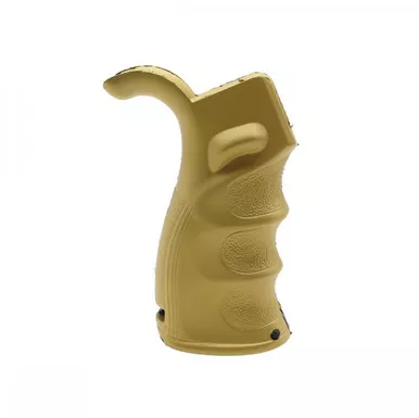 AR-15/10 Pistol Grip Trap door in bottom - Cerakote Gold