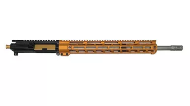 AR-15 223 Wylde Assembled Rifle Upper, 18" Stainless Steel Barrel 1 8 Twist, Mid-length gas system - Black