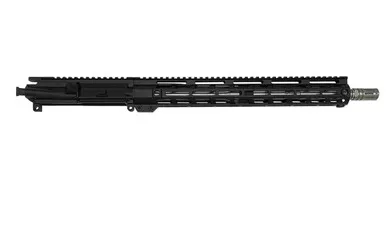 AR-15 300 Blackout Assembled Rifle Upper, 16" Stainless Steel Barrel 1 8 Twist, Carbine gas system - Black